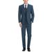 Men's Suits Regular Fit 3-Piece Plaid Dress Suit For Men Blazer Vest Pants Set