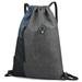 Romacci Gym Sack with Earphones Jack Drawstring Backpack Water-resistant Drawstring Bucket Bag Light Sack for Adults and Teenagers Kids