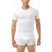 Underworks Microfiber Compression Crew Neck T-shirt with Short Sleeves 3-PACK