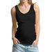 Qtymom Maternity Basic Nursing Tank Top Sleeveless Casual Breastfeeding Clothes