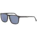 Jaguar Men's 37175 8940 Brushed Brown/Havana Fashion Square Sunglasses 58mm