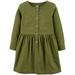 Child of Mine by Carter's Toddler Girl Long Sleeve Twill Dress