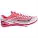 Saucony Women's Kilkenny XC 5 Running Flat Shoes, White/Pink, 6 B(M) US