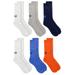 Polo Ralph Lauren Men's 6-Pack Logo Athletic Crew Sock