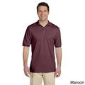 Jerzees Men's 50/50 SpotShield Cotton and Polyester Jersey Polo Shirt Maroon L