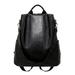 High Quality PU Leather Backpack Women Patchwork Casual Anti-Theft Backpacks
