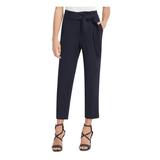 DKNY Womens High Rise Work Wear Ankle Pants