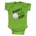 Inktastic Grandpa's Golf Buddy with Golf Ball Infant Short Sleeve Bodysuit Unisex