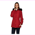 Susan Graver Convertible 4 in 1 Jacket with Reversible Velvet Vest,XXS,$109