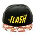 The Flash Halftone Logo Sublimated Brim Snapback Baseball CAP/ HAT