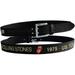 Rolling Stones Men's Belt Black