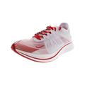 Nike Men's Zoom Fly Sp White / University Red Ankle-High Running Shoe - 8M