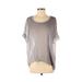 Pre-Owned Eileen Fisher Women's Size XS Short Sleeve Silk Top