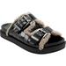 Women's Aerosoles Olivia Faux Fur Platform Slide