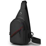 CamGo Tactical Sling Bag Lightweight Crossbody Mini Shoulder Backpack (Black)