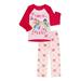 Disney Princess Girls Exclusive Long Sleeve Top & Long Pants, 2-Piece Pajama Set, Sizes 4-12