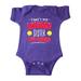 Inktastic That's My Awesome Sister Out There with Tennis Balls Infant Creeper Unisex, Purple, Newborn