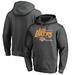 Los Angeles Lakers Fanatics Branded Noches Ene-Be-A Pullover Hoodie - Heather Gray