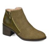 Journee Collection Sabrina Women's Ankle Boots Green