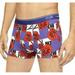 Calvin Klein NB2225 Mens Multicolor Stretch Low Rise Trunk Single Pack Underwear (Floral Scattered Roses,XL)
