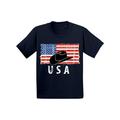 Awkward Styles Cowboy Hat USA Toddler Shirt United States Vintage USA Kids T shirt 4th of July Party Cowboy Hat Tshirt for Boys Love USA Cowboy Hat Tshirt for Girls Red White and Blue