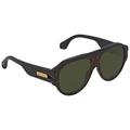 Gucci Green Aviator Men's Sunglasses GG0665S 004 58