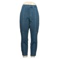 Isaac Mizrahi Live! Women's Petite Pants 14P Knit Denim Blue A371385