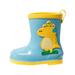 Saient Children's Summer Rain Boots Cartoon Dinosaur Children's Shoes Boys And Girls Rain Boots