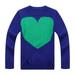 Girls' Pull Sweater with Artwork Intarsia in Front RH1171