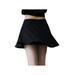 Topumt Women Quick Dry Tennis Sport Short Skirt High Waist Flared Pleated Mini Dress