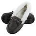 Jessica Simpson Girls Micro Suede Moccasin Indoor Outdoor Slipper Shoe