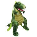 SHIYAO 16Inch 3D Dinosaur Backpack, Kids Cute Animal Backpack Boys Girls Parent-Child Toddler Dinosaurs Bag Creative Gifts(Green)