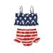 Cathery Summer Toddler Kids Baby Girl Ruffle Swimwear Swimsuit Bathing Suit Beachwear