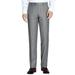 Men's Suit Pants Regular Fit Solid Flat Front Wool Suit Separate Dress Pant Comfort Suit Trousers for Men