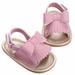 Infant Baby Girls Premium Soft Rubber Sole Anti-Slip Summer Prewalker Toddler Sandals