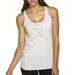 True Way 148 - Women's Tank-Top Â Moon Phases Infinity Symbol Refuse To Phase XL White
