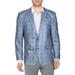 Lauren Ralph Lauren Mens Lexington Plaid Wool Blend Sportcoat