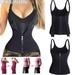 HOTBEST Women Zipper Corset Sweat Sauna Vest Body Shaper Slimming Neoprene Waist Trainer