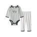 Just BornÂ® Organic Baby Girl Bodysuit & Pants Set, 2-Piece