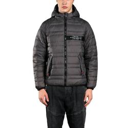 Men's Winter Lightweight Packable Padded Jacket Short Down Jacket Long Sleeve Coat