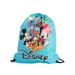 Disney Mickey Mouse & Friends 15" Drawstring Cinch Tote Sling Bag Blue