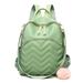 S&E Backpack for Women, Nylon Travel Backpack Purse Black Small School Bag for Girls