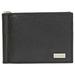 ROYCE RFID Blocking Money Clip Credit Card Wallet in Genuine Saffiano Leather