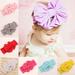 AYYUFE Cute Baby Girls Kids Big Bow Stretch Turban Bowknot Head Wrap Headband Hairband