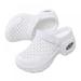 Women's Sandals Breathable Casual air Cushion Slip-on Shoes, Mesh Slip On Air Cushion Garden Shoes Summer Platform Mesh Mules Sneaker Sandals Orthopedic Walking