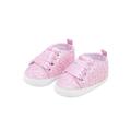 Babula Baby Girls Spring Autumn Embroidered Soft Sole Casual Walking Shoes