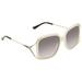 Gucci Grey Gradient Square Ladies Sunglasses GG0647S 004 56