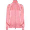 Moncler Ladies Pink Satin Track Jacket