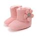 Topumt Autumn Winter Baby Cotton Shoes Soft Anti-slip Flower Shoes Baby Infant Boots