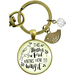 Mama Bird Keychain Mother Wings It Personalize Cute Baby Bird Gift Mom Jewelry Women